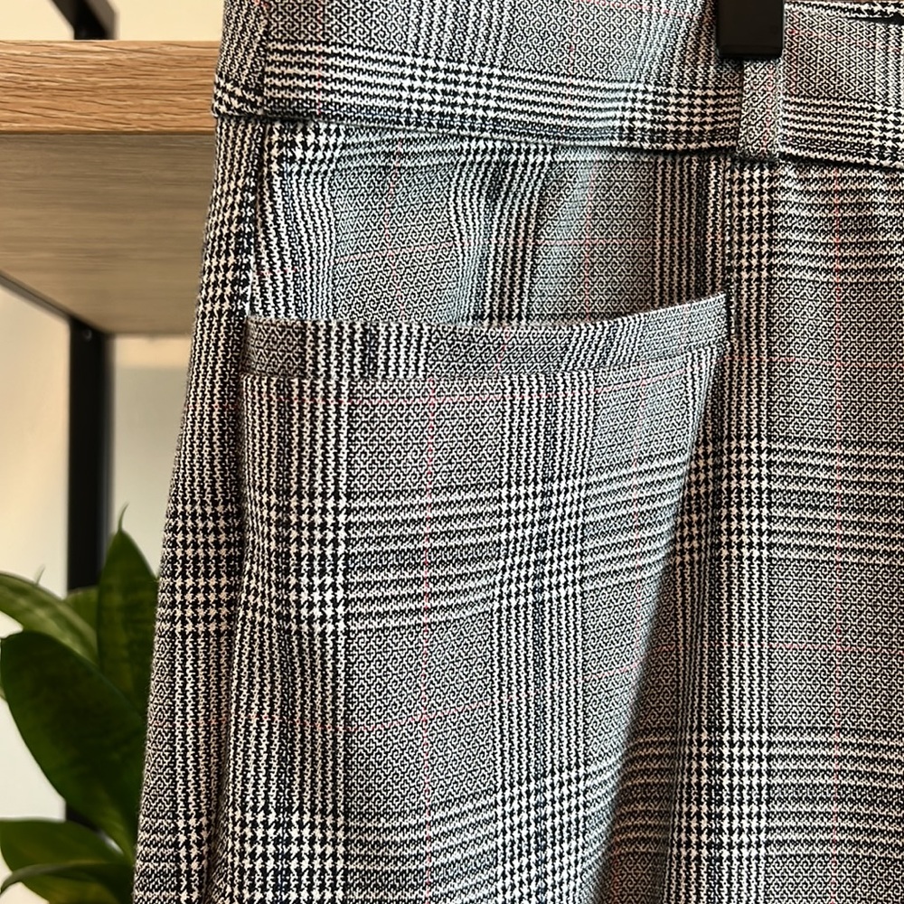 Banana Republic Sloan Plaid High-Rise Dress Pant Crop Trouser, 20 Short - Picture 3 of 11